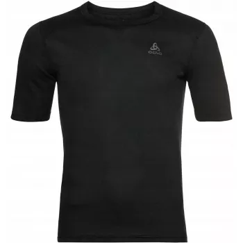 Odlo BL TOP Crew-Neck s/s ACTIVE WARM ECO t-shirt homem, tamanho M, preto