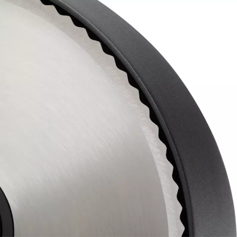 Jata JECF1200 fatiadora elétrica de alimentos, 200 W, lâmina de aço inoxidável de 190 mm, espessura de corte 0-15 mm