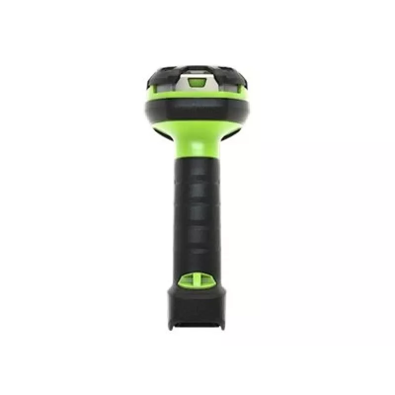 Zebra LI3608-ER20003VZWW leitor de códigos de barras 1D portátil robusto, com fio, USB/RS-232/KBW, IP67, motor de vibração, verde industrial