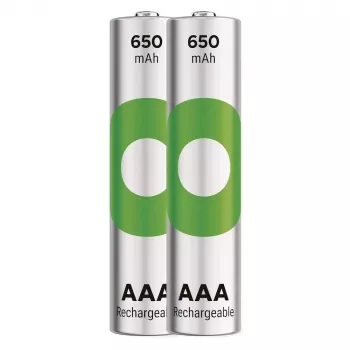 Pilhas R03/AAA NI-MH 650mAh blister 2 unid.