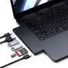 Docking station Satechi ST-HUCPHSD USB 3.2 Gen 2 Type-C preto