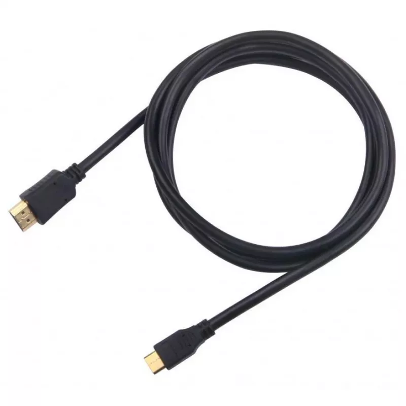 Cabo HDMI SBOX HDMI-MICRO/R 1.4 2 m — Micro-HDMI para HDMI, versão 1.4, 2 metros de comprimento