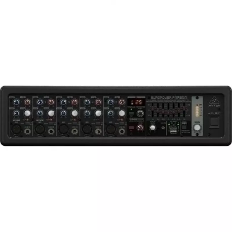 Mesa de mistura Behringer PMP550M 5 canais 20 - 20000 Hz preto