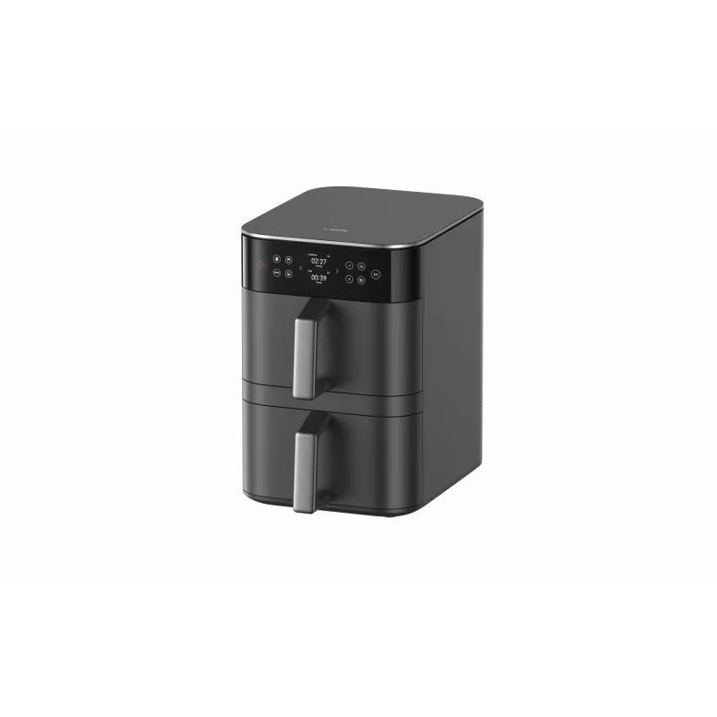 Fritadeira de ar quente Xiaomi Smart Double Stack 12 L independente 2800 W preto