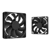 Noctua NF-A9x14 HS-PWM chromax.black.swap ventoinha slim para caixa de 92 mm, 92x92x14 mm, PWM, 600–2500 RPM, 57,5 m³/h, 23,6 dB, rolamento SSO, preta
