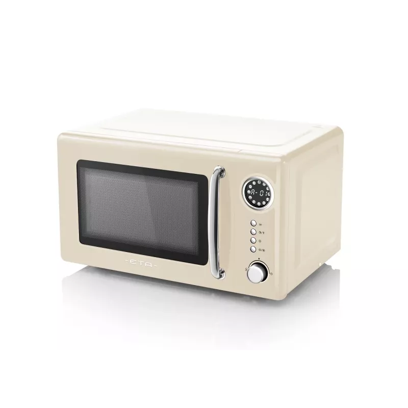 Micro-ondas ETA Storio Bege Solo, 20 L, 700 W, 5 níveis de potência, de bancada