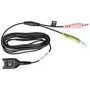 EPOS CEDPC 1 cabo para auscultadores, EasyDisconnect para fichas de 3,5 mm