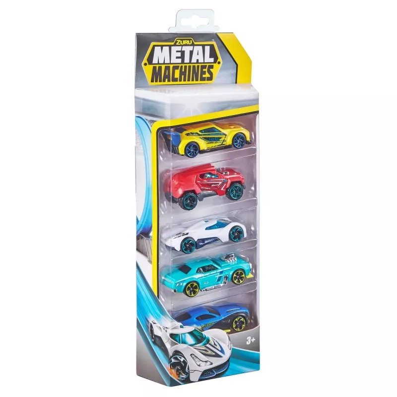 Zuru Metal Machines carros de metal fundido (5 un.) 1:64, série 2, sortidos