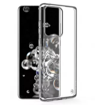 Capa de silicone para smartphone Tellur para Samsung S20 Ultra, transparente