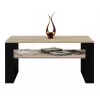 Mesa de centro / Mesa lateral / Mesa de canto Topeshop MODERN 1P SON CZ, mesa de centro de forma retangular, 2 pernas