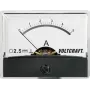 Medidor de montagem Voltcraft AM-60X46/5A/DC 5 A galvanómetro (AM-60X46/5A/DC)