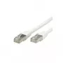 Cabo patch S/FTP-(PiMF-) ROLINE Cat.6, branco 2,0 m (21.15.1346)