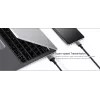 Cabo USB Type-C 2-em-1 Orsen S8, 5A, 1,5 m (carregamento rápido/dados)