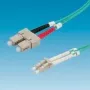 Cabo de fibra ótica VALUE 50/125µm OM3, LC/SC, turquesa 3m (21.99.8713)