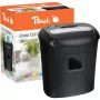 Destruidora de documentos Peach PS500-40 corte cruzado 68 dB preto