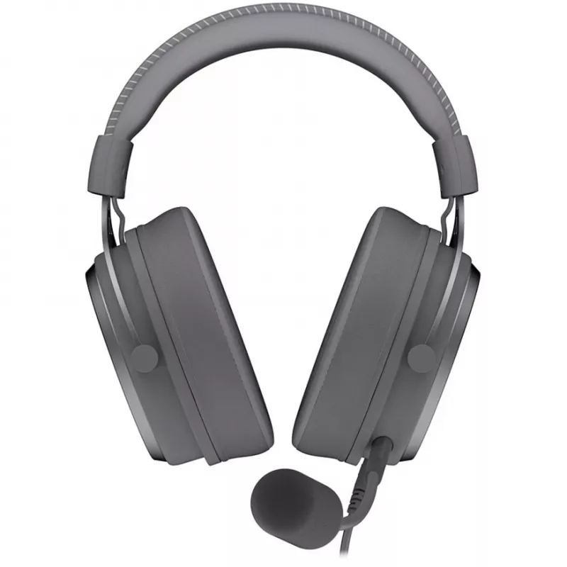 VIRO Plus USB Alt Gray, auscultadores gaming cinzento-escuro, USB-A, ficha jack de 3,5 mm, placa de som USB 7.1