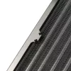 Radiador Aqua-Computer airplex radical 2/480 — alumínio/cobre/aço inoxidável, 520×140×40 mm
