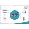 Cabo de rede RJ45 Digitus DK-1612-030/B patch cable CAT 6 U/UTP B