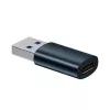 Adaptador Baseus Ingenuity USB-A para USB-C OTG (azul)