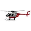 Amewi Helicóptero RC MD500 Bateria Li-Po 350mAh Prateado/Vermelho (25354)