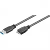 Cabo USB-A para Micro-USB-B GOOBAY 95026 — 1,8 m, ficha macho-ficha macho, preto