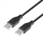 Cabo USB AM-AM 1.8 preto