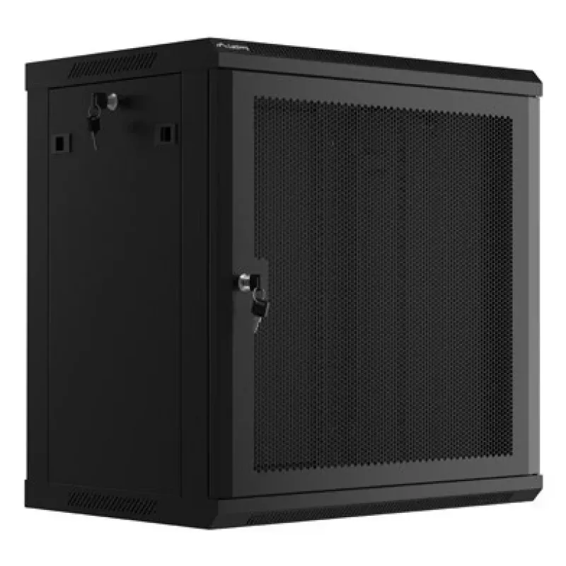 Armário de parede Lanberg WF01-6412-23B 12U preto IP20