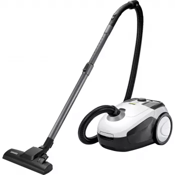 Aspirador cilíndrico Karcher VC 2, 700 W, saco de 2,8 L, HEPA 13, 76 dB, 5,1 kg