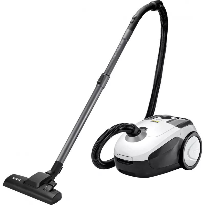 Aspirador cilíndrico Karcher VC 2, 700 W, saco de 2,8 L, HEPA 13, 76 dB, 5,1 kg