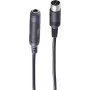 ShiverPeaks BS30201 cabo de áudio com díodo, DIN 5 pinos macho para jack de 6,3 mm 3 pinos fêmea, 0,2 m
