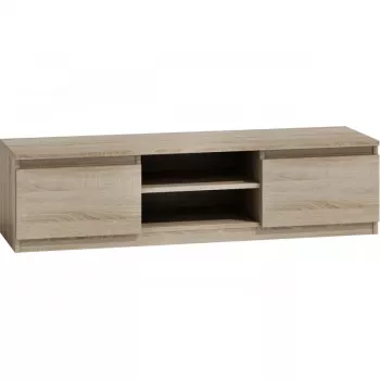 Móvel de TV Topeshop RTV140 SONOMA com 2 prateleiras