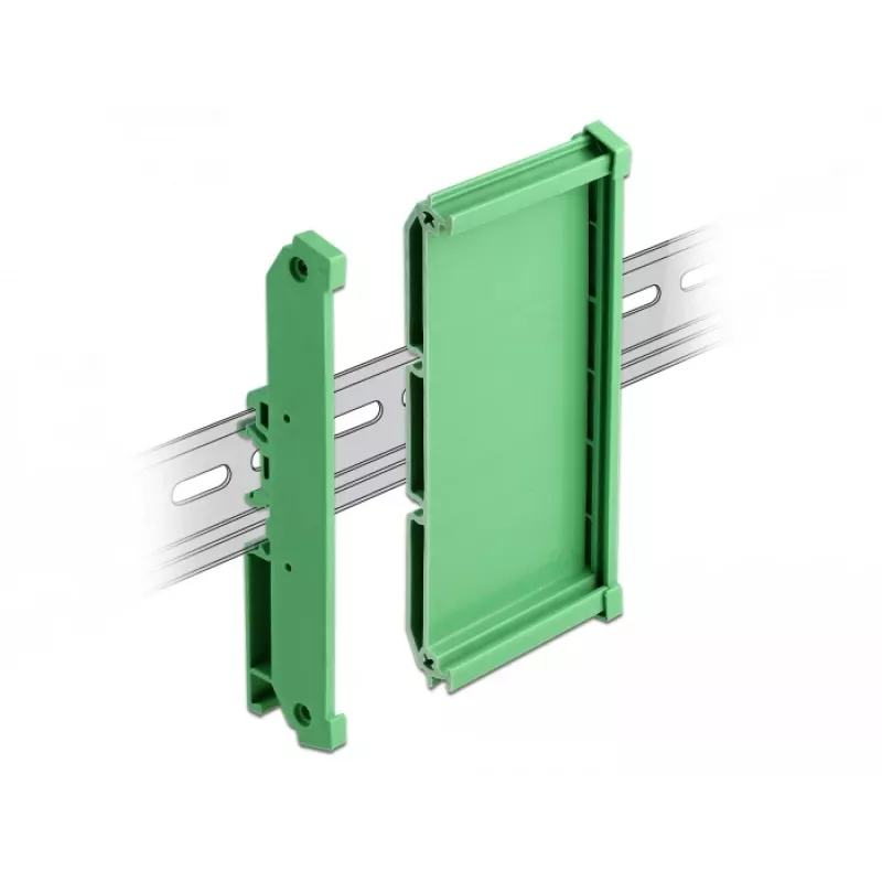 Suporte para placa DeLOCK 66572 107 mm para calha DIN