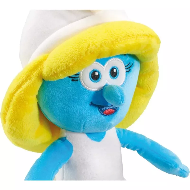 Peluche Schmidt Spiele Smurfette (Os Estrumpfes) – figura macia de abraçar, tamanho padrão aprox.