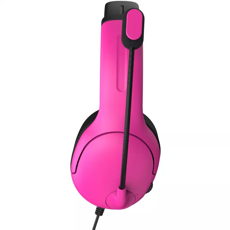 Headset com fios PDP PS5 & PC NEBULA ULTRA VIOLET AIRLITE, Gaming, Preto, Rosa