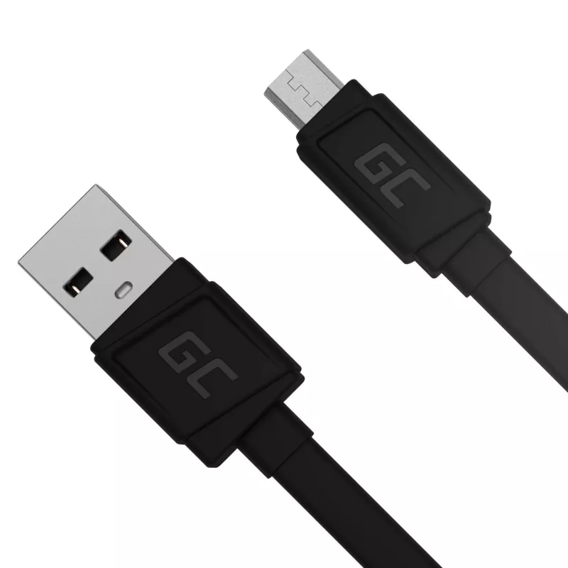 Cabo plano mate - USB-A para Micro-USB