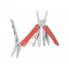 Multiferramenta Nextool NE20051 10-em-1 compacta, aço inoxidável, vermelha, 78 g, 6,2 cm fechada