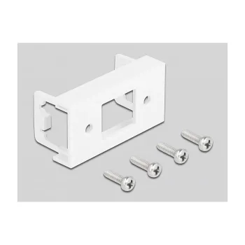 DeLOCK cabo de extensão de rede Cat.6A 2 m S/FTP RJ45 preto