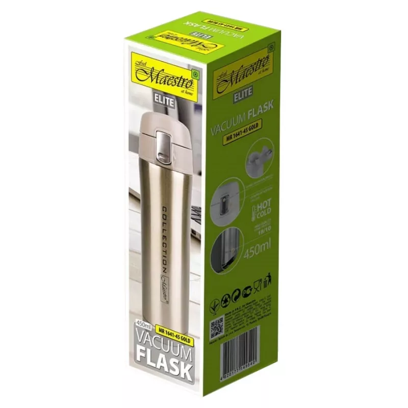 CANECA TÉRMICA MAESTRO 450 ml dourado