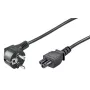 Microconnect PE010830 cabo de alimentação preto 3 m CEE7/7 conector fêmea C5