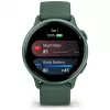Smartwatch GARMIN vívoactive 6 – relógio desportivo, caixa de alumínio/polímero de 42 mm, AMOLED 1,2 polegadas, GPS, 5 ATM, HR ótico, SpO2, 8 GB, verde
