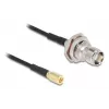 Cabo de antena Delock Conector fêmea TNC para Conector macho SMB RG-174 20 cm (90724)