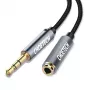 Cabo áudio auxiliar CHOETECH AUX001 3,5 mm ficha macho para ficha fêmea, 2 m de comprimento