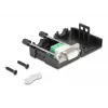 Conector de cabo DeLOCK 90655 D-Sub 9 bloco de terminais de 3 polos preto cinzento