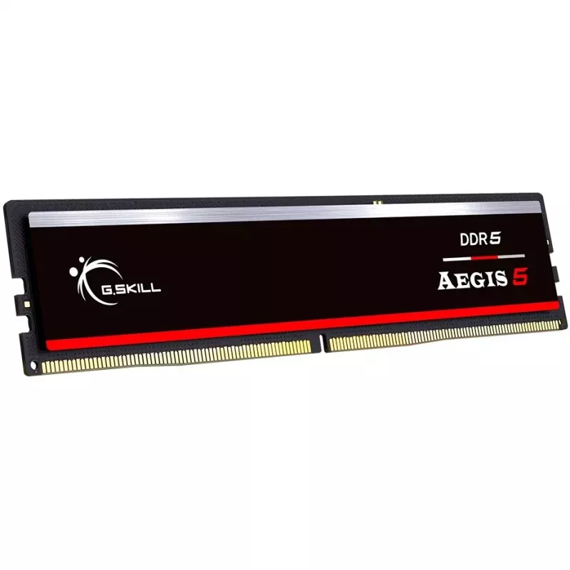 DIMM 16 GB DDR5-5200, memória RAM preta, F5-5200J4040A16GX1-IS, Aegis 5, INTEL XMP, AMD EXPO