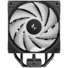 Ventoinha DeepCool AG400 BK ARGB V2 120 mm preta — ventoinha de CPU de 120 mm com rolamento hidráulico, suporte multi-socket