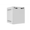 Lanberg WF10-2306-10S armário rack de parede de 10" 6U, 336×280×310 mm, porta de vidro, 20 kg, cinzento (RAL 7035)
