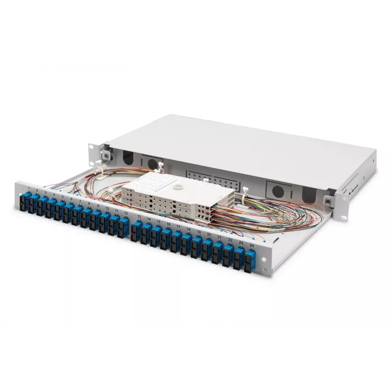 Caixa de fusão de fibra ótica Digitus DN-96322/9
