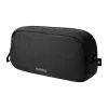 Bolsa de acessórios Tomtoc Light-T12 da Tomtoc (preto) — organizador compacto para cabos e pequenos dispositivos