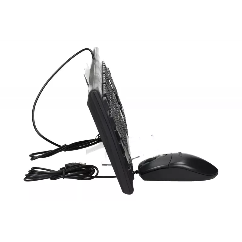 A4Tech KM-72620D - conjunto teclado e rato - USB - US - preto