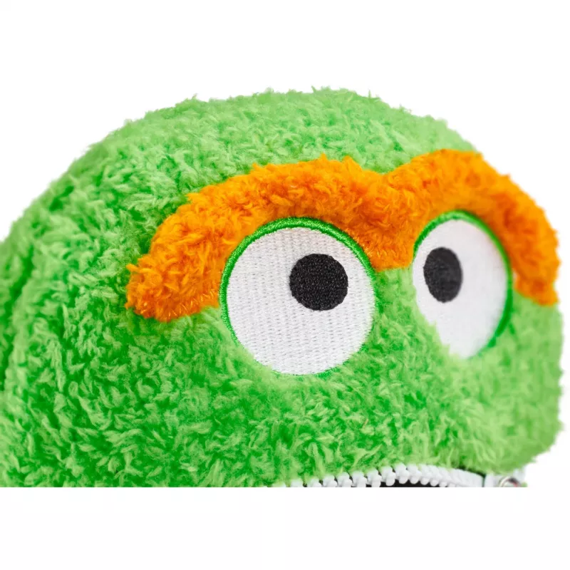 Peluche Schmidt Spiele Sesamstraße Oskar, brinquedo macio de personagem de tecido